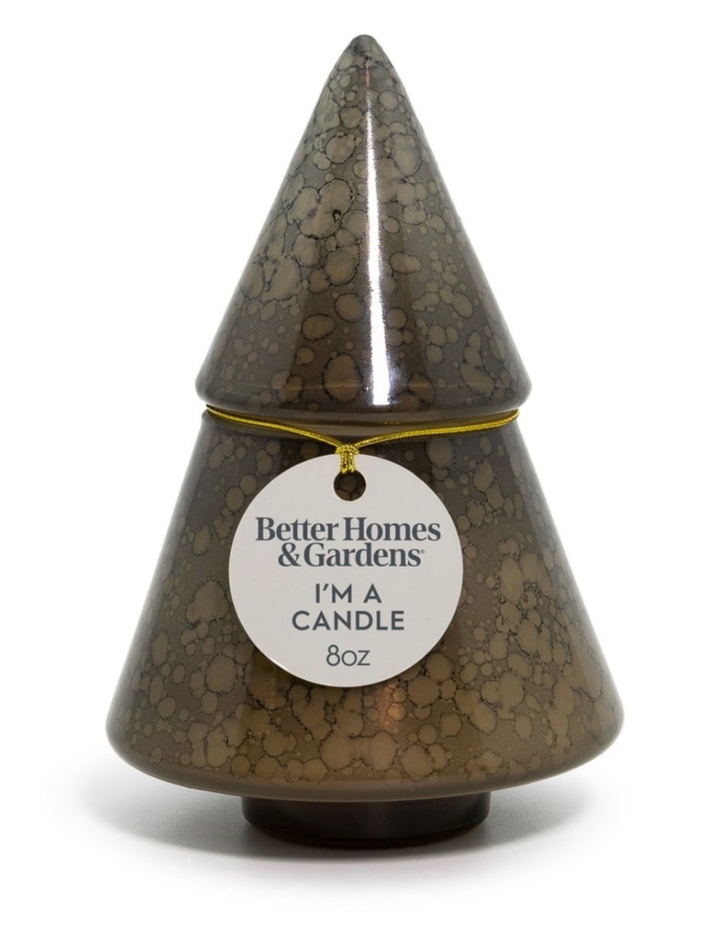 Better Homes & Gardens Citrus And Balm 1-Wick Glass Christmas Tree Candle 8 oz
